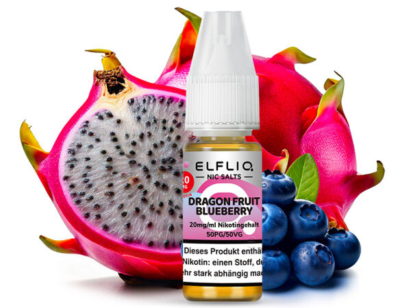 ELFBAR ELFLIQ - Dragon Fruit Blueberry - Liquid - 20 mg/ml - 10 ml