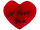 Plüschherz Jumbo "i love you" - 60 cm