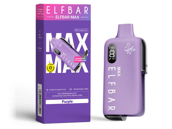 ELFBAR MAX Basisgerät - Purple