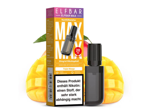 ELFBAR MAX Pod - Triple Mango - E-Shisha - 20mg