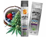 Koljas H3 97% Superior - Berry Coco Kush - E-Shisha - 1 ml