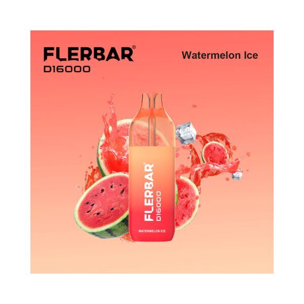 Flerbar D16000 - Watermelon Ice - 2ml + 10ml