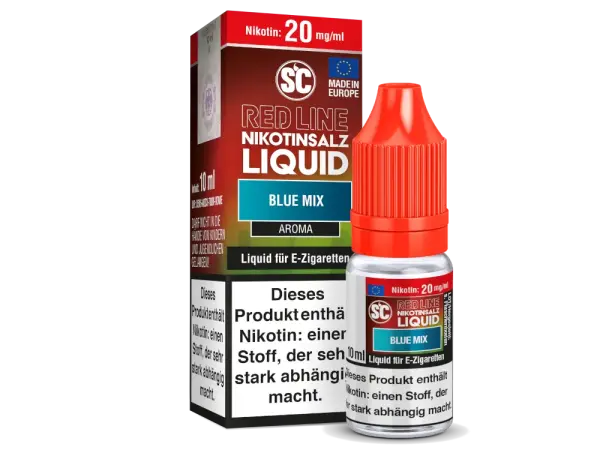 SC Red Line Nikotinsalz Liquid - Blue Mix - 20 mg/ml