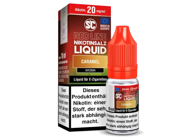 SC Red Line Nikotinsalz Liquid - Caramel - 20 mg/ml