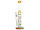 Glasbong - "Honeycomb" ICE - transp.-farbig - Höhe 40 cm - Ø 50 mm - Schliff 18,8