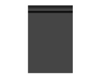 Polybeutel - schwarz - wiederverschlie&szlig;bar - 60x80...