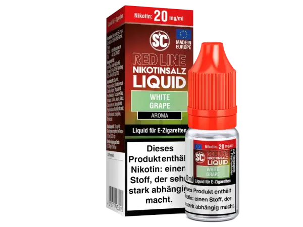 SC Red Line Nikotinsalz Liquid - White Grape - 20 mg/ml