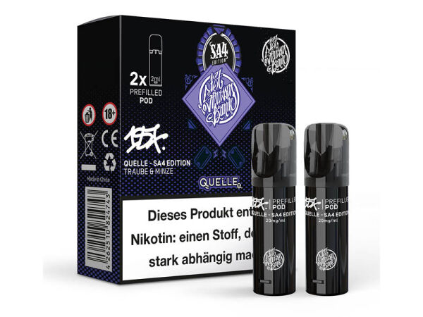 187 Strassenbande - Prefilled Pods - Quelle - SA4 Edition - 20mg - 2er Pack
