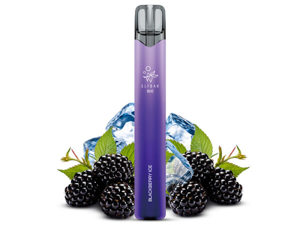 ELFBAR 800 - Blackberry Ice - 0 mg - 800 Züge