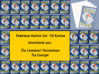 Pokémon - Karten Set - 50 Karten