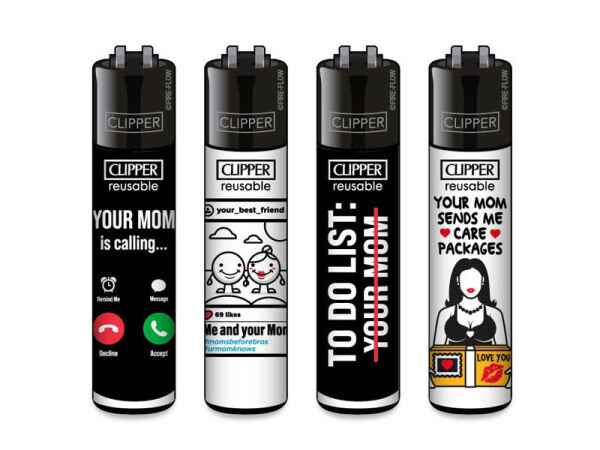 Clipper - Large YOUR MOM - 48er Display