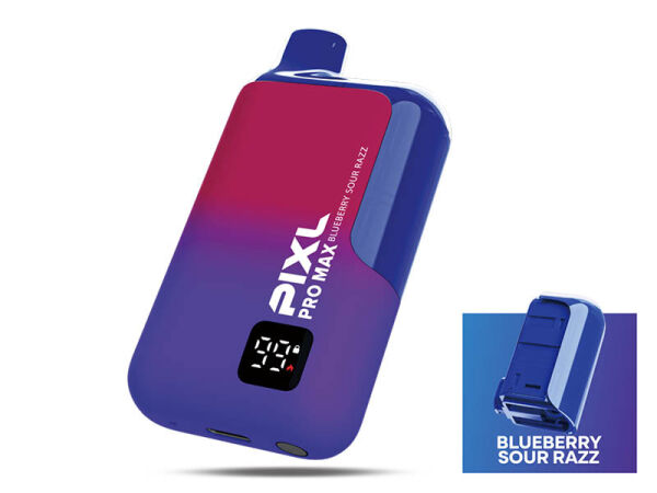 PIXL PRO MAX - Basisgerät + Pod - Blueberry Sour Razz - 16000 Züge