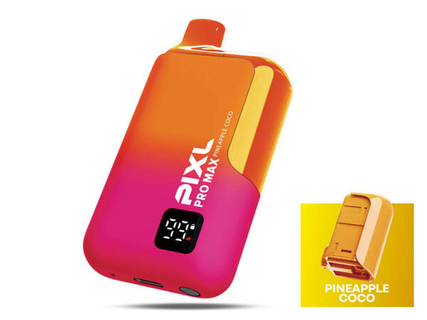PIXL PRO MAX - Basisgerät + Pod - Pineapple Coco - 16000 Züge