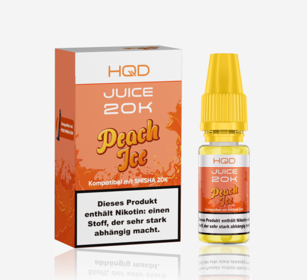 HQD 20K JUICE - Peach Ice - Liquid - 3mg/ml - 10 ml