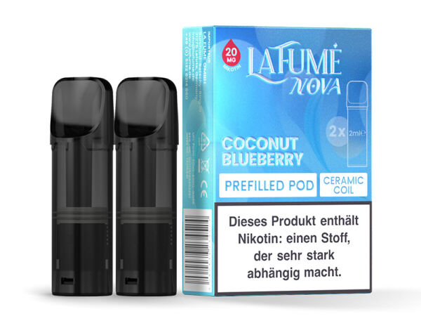 Lafumé Nova Pods - Coconut Blueberry - 2er-Set
