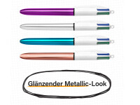 BIC - 4 Colours- Kugelschreiber - Shine - 1 mm -...