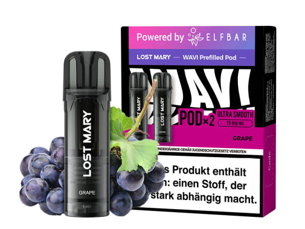 Lost Mary Wavi Pods - Grape - 20mg
