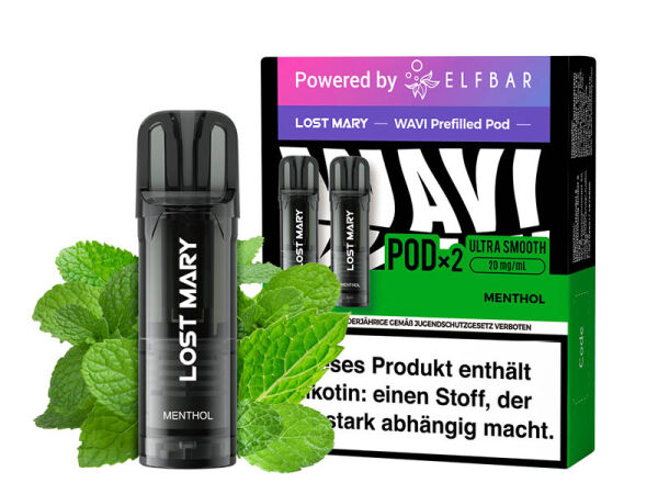 Lost Mary Wavi Pods - Menthol - 20mg