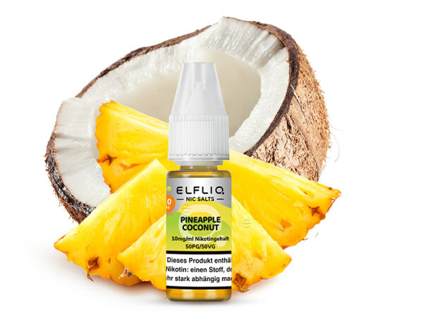 ELFBAR ELFLIQ - Pineapple Coconut - Liquid - 10 mg/ml - 10 ml