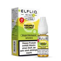 Elf Bar ELFLIQ - Pineapple Coconut - Liquid - 20 mg/ml -...