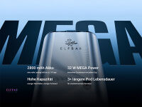 ELFBAR ELFX MEGA - Refillable Kit - Silver