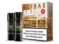 ELFBAR - ELFA Prefilled Pods - Hazelnut Coffee - 20mg -...