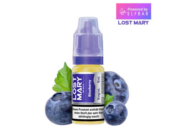 Lost Mary Liquid by ELFBAR - Blueberry - Liquid - 10 mg/ml - 10 ml