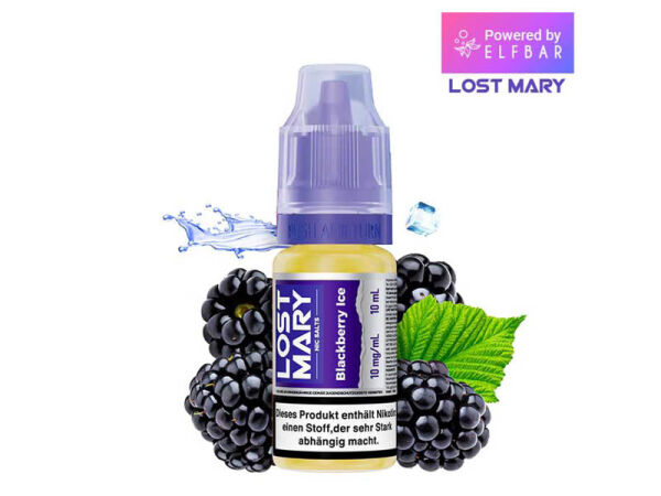 Lost Mary Liquid by ELFBAR - Blackberry Ice - Liquid - 10 mg/ml - 10 ml