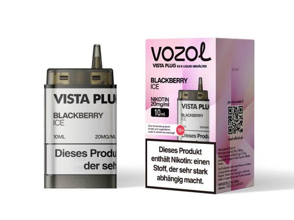 Vozol Vista - Plug Ez Pod - Blackberry Ice  - 10ml