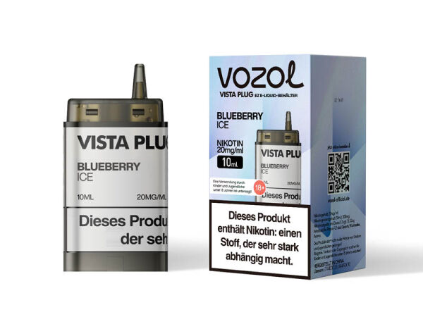 Vozol Vista - Plug Ez Pod - Blueberry Ice  - 10ml
