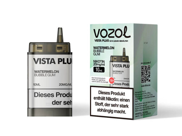 Vozol Vista - Plug Ez Pod - Watermelon Bubble Gum - 10ml