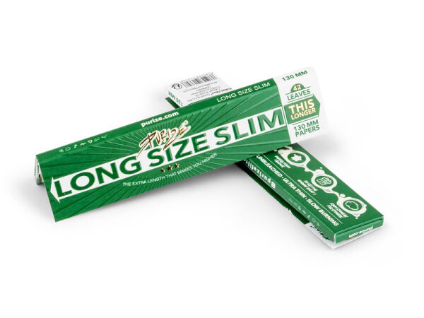 PURIZE - Long Size Slim 130mm 42 Hefte Longpapers