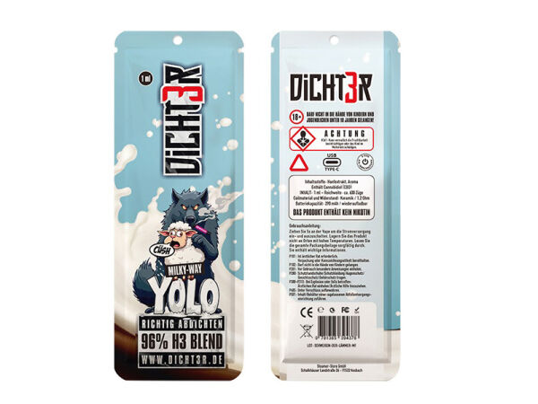 DICHT3R H3 Superior - Milky Way Yolo - ca. 600 Züge - 96%