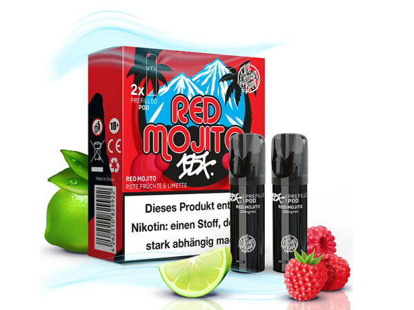 187 Strassenbande - Prefilled Pods - Red Mojito - 20mg - 2er Pack