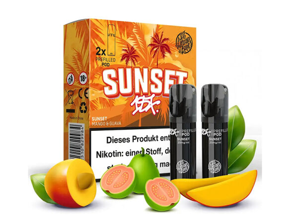 187 Strassenbande - Prefilled Pods - Sunset - 20mg - 2er Set