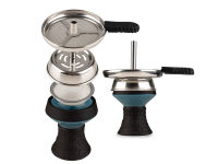 Shisha - Hero 2 - türkis - 52 cm - 4 Anschlüsse