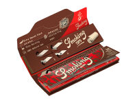 Smoking King Size Supreme Brown 24 Hefte je 34 Blatt + Tips