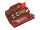 Smoking King Size Supreme Brown 24 Hefte je 34 Blatt + Tips