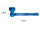 Handpfeife Metall "Mini Alu" mit Siebe - 24er Display