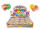 Squishy Dumplings Stretchy Maltose "Glitzer" 5,3 cm - 12er Display
