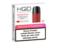 HQD Cirak Pods - Dragon Strawberry - 18mg - 600 Züge...