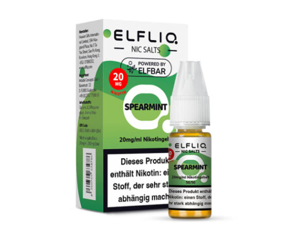 ELFBAR ELFLIQ - Spearmint - Liquid - 20 mg/ml - 10 ml
