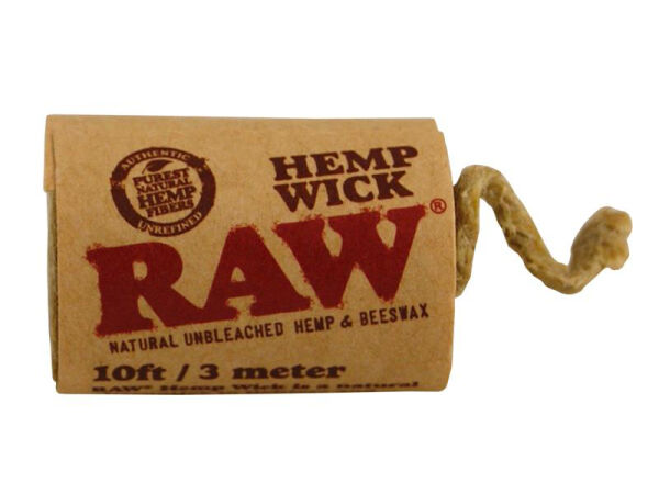 RAW Hemp Wick 3 Meter