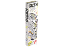 Gizeh - Black King Size Slim - Tips - 420 Sneaker Edition 1 - 26 Hefte je 34 Blatt + 34 Tips