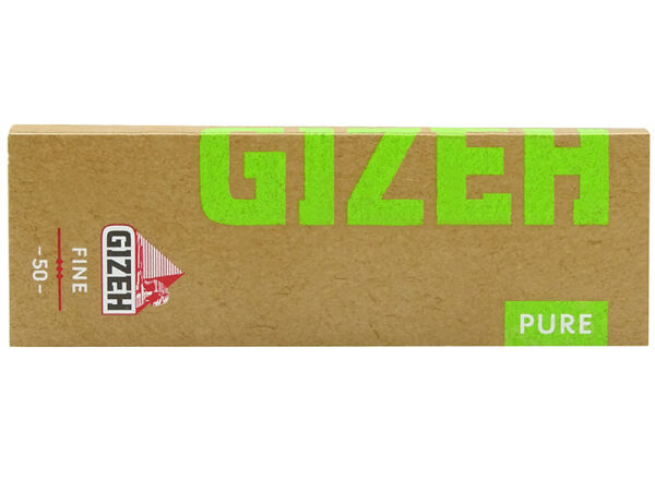 Gizeh - Pure Fine Zigarettenpapier - 25 Hefte je 50 Blatt