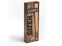 Gizeh - Cones Brown + Tip 3 Stück je Pack - 24er Display
