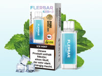 Flerbar PODS - Ice Mint - 20mg - 2er Set